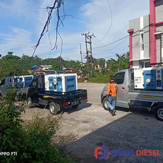 pengiriman genset kalimantan