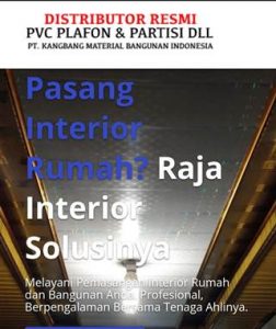 distributor plafon pvc bogor