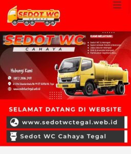 sedot wc Tegal