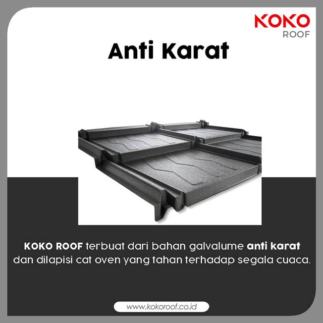 produk genteng metal minimalis