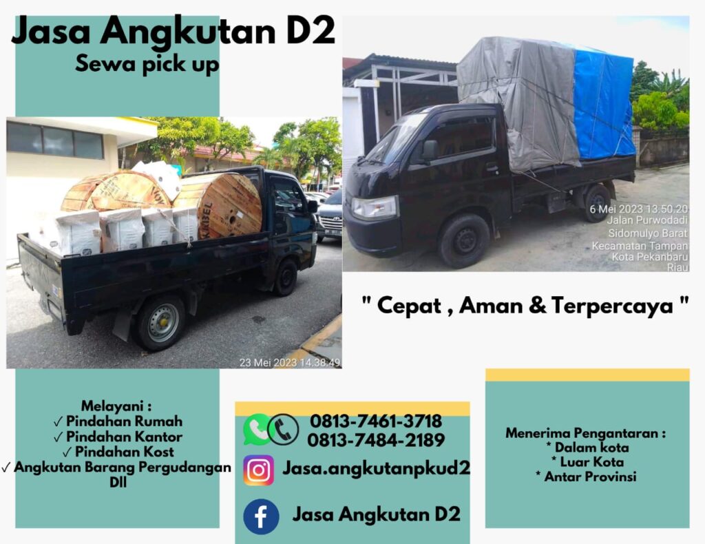 Jasa angkutan barang Pekanbaru Riau