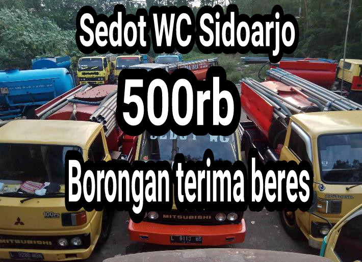 sedot wc sidoarjo murah