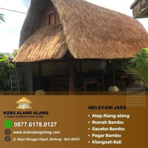 atap alang alang denpasar bali terbaru